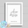 Personalised Graduation Print - Chase your dreams