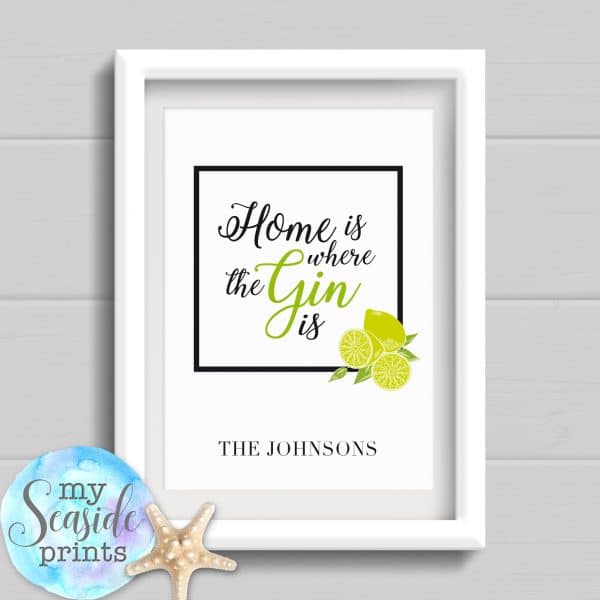 Home is where the Gin is