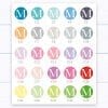Personalised Baby Boy Print or New Baby Print - Initial spot with tiger - Image 4