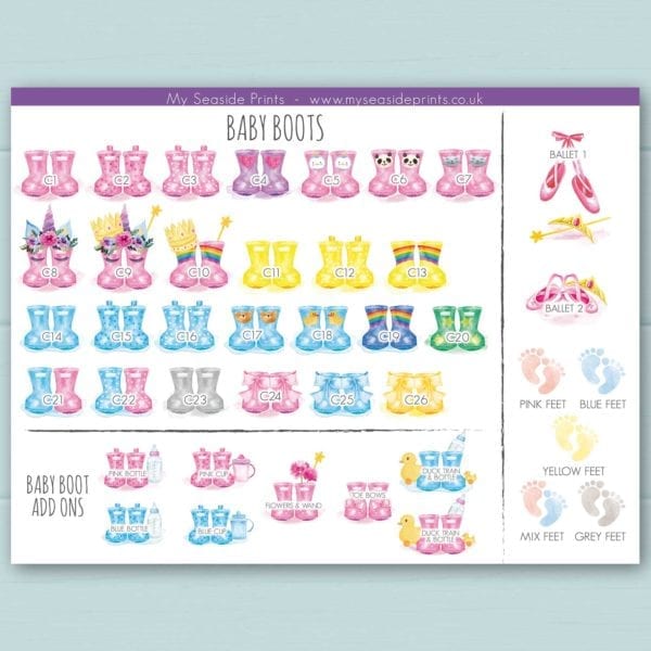 baby and toddler welly boot options for family welly boot print