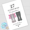 Housewarming Print with wellies - Image 3