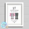 Housewarming Print with wellies - Image 14