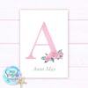 Set of 3 Ballerina prints with name