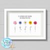 If Grandmothers were flowers we would pick you print - Image 5