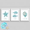 3 bathroom prints, relax soak and unwind